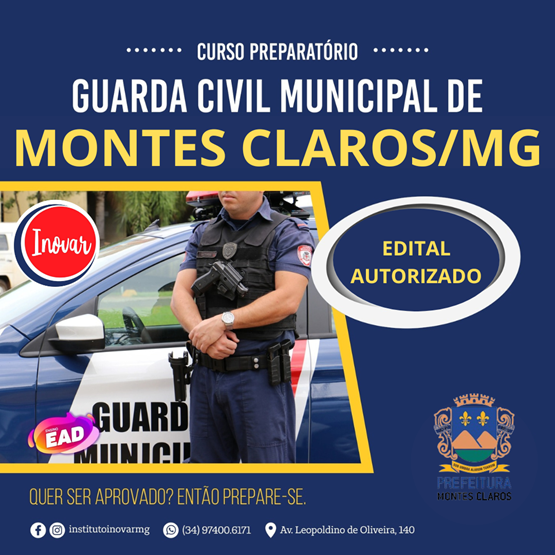 PREPARATORIO GCM DE MONTES CLAROS/MG EAD